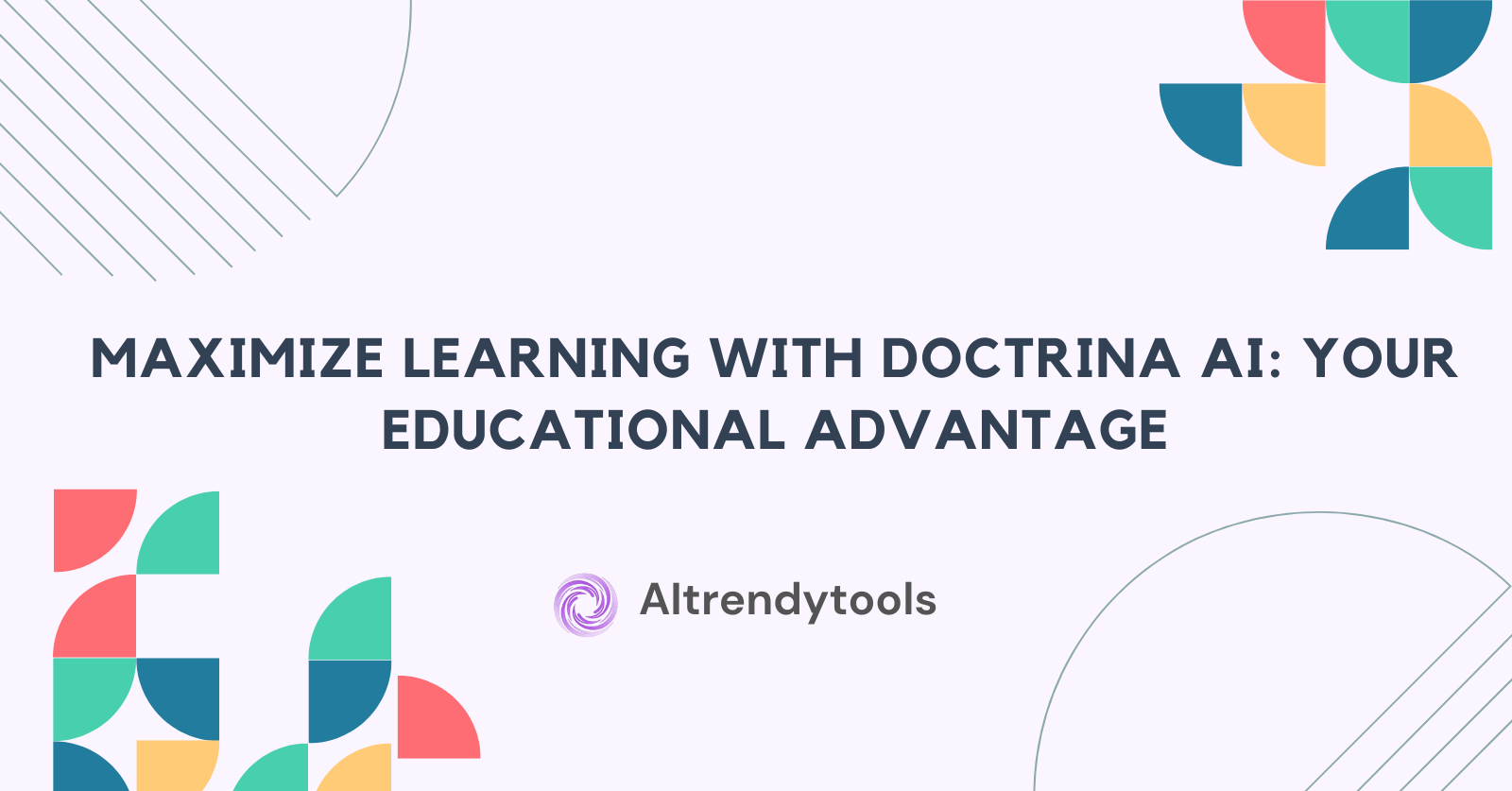 Maximize Learning with Doctrina AI: Your Educational Advantage - AItrendytools